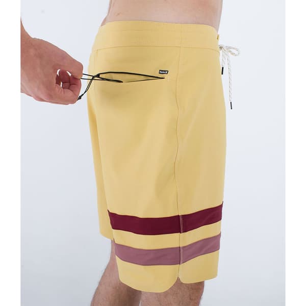 Hurley Uimahousut Phantom+ Block Party Renegade 18´´ Keltainen 28 Mies