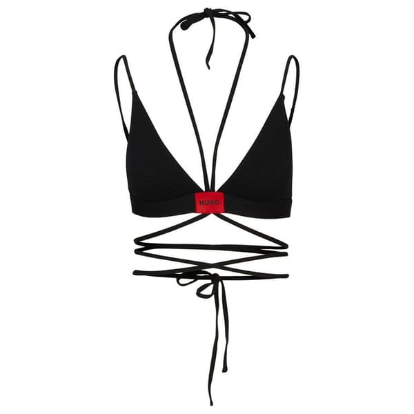 Hugo Bikinitop Red Label 10258020 Sort S Kvinde