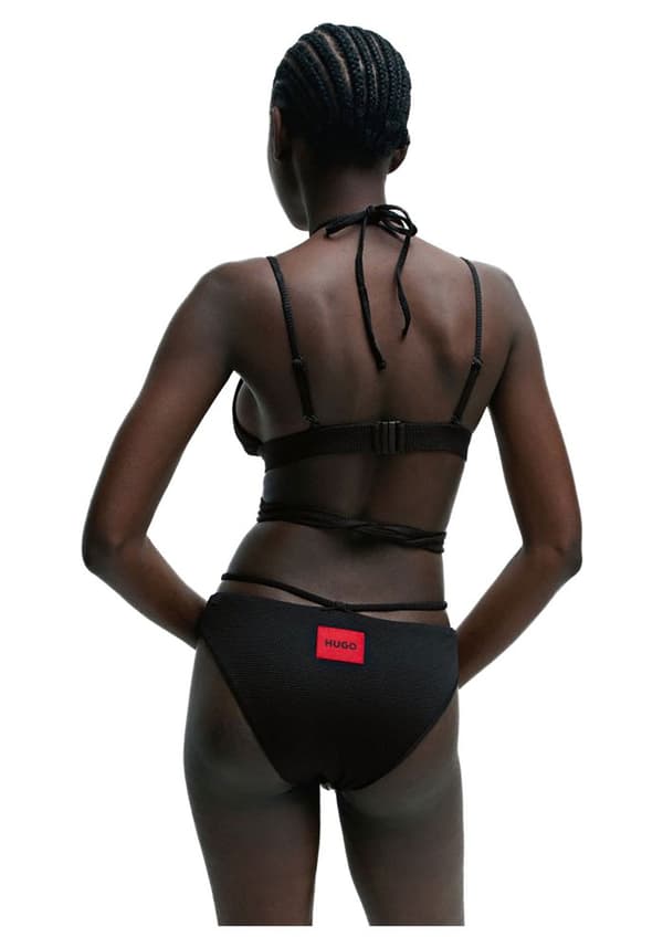 Hugo Bikinitop Red Label 10258020 Sort S Kvinde