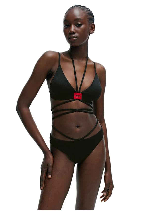 Hugo Bikinitop Red Label 10258020 Sort S Kvinde
