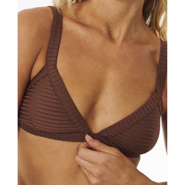 Rip Curl Bikinitop Premium Surf Wide Bind Triangle Brun L Kvinde