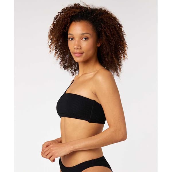Rip Curl Bikinitop Custom Rib One Strap Sort L Kvinde
