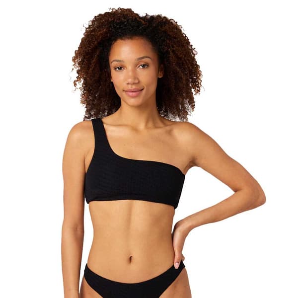 Rip Curl Bikinitop Custom Rib One Strap Sort L Kvinde