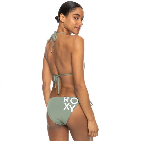 Roxy Bikini Beach Classics Tie Side Grøn S Kvinde