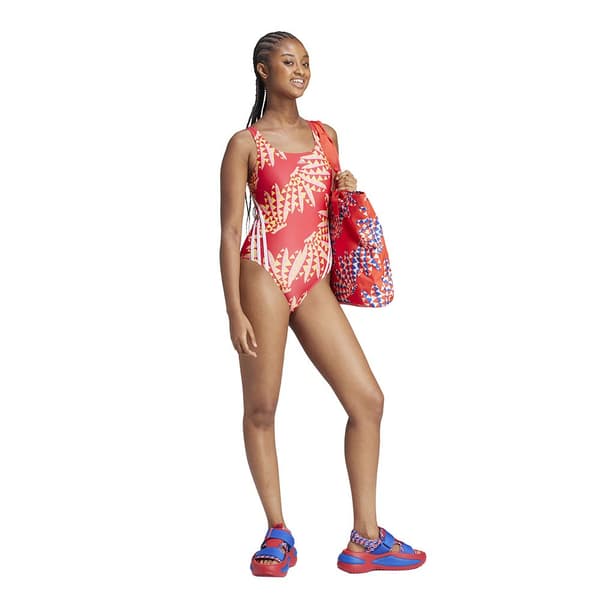 Adidas Stripes Uimapuku Farm Clx 3 Pinkki 36 Nainen