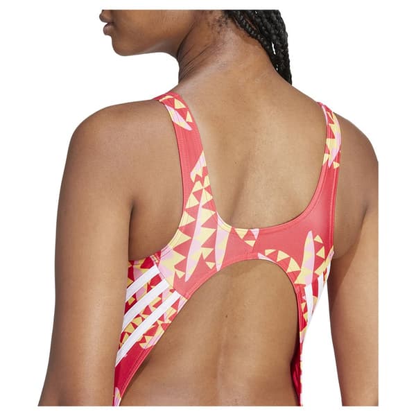 Adidas Stripes Uimapuku Farm Clx 3 Pinkki 36 Nainen