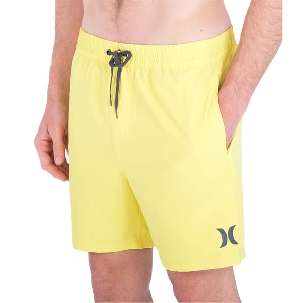 Hurley Badbyxor One & Only Solid Volley 17´´ Gul M Man