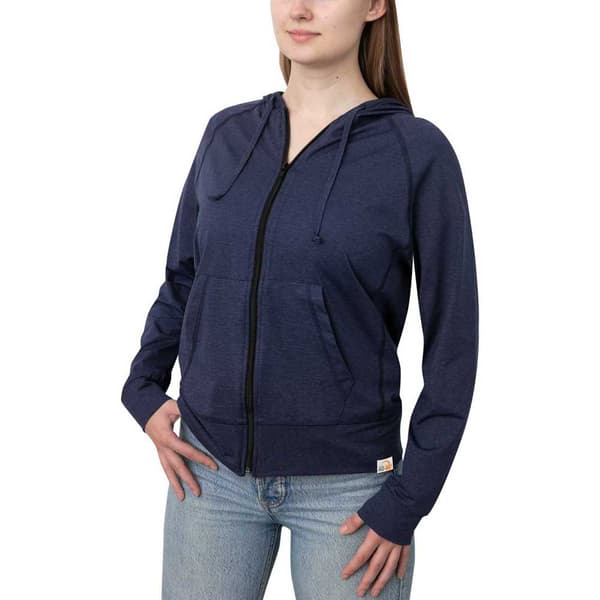 Iq-uv Unisex Hættejakke Uv Free Blå S
