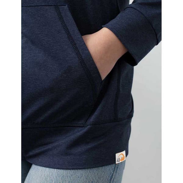 Iq-uv Unisex Hættejakke Uv Free Blå S