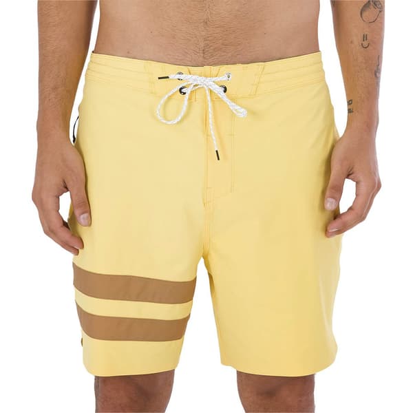 Hurley Uimahousut Phantom+ Block Party Renegade 18´ Keltainen 32 Mies