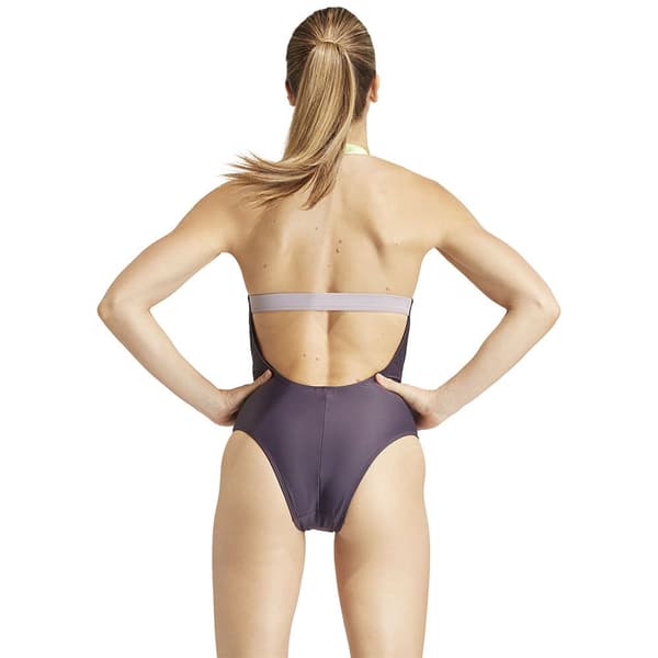 Adidas Badedragt Spw Cb Lilla 38 Kvinde