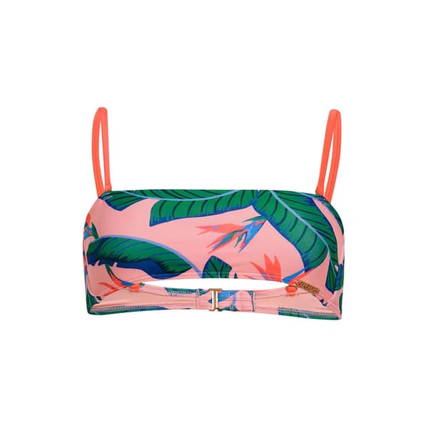 Superdry Bikinitopp Tropical Bandeau Flerfärgad S Kvinna