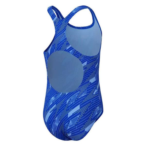 Speedo Badedragt Hyperboom Allover Medalist  5-6 Years Pige