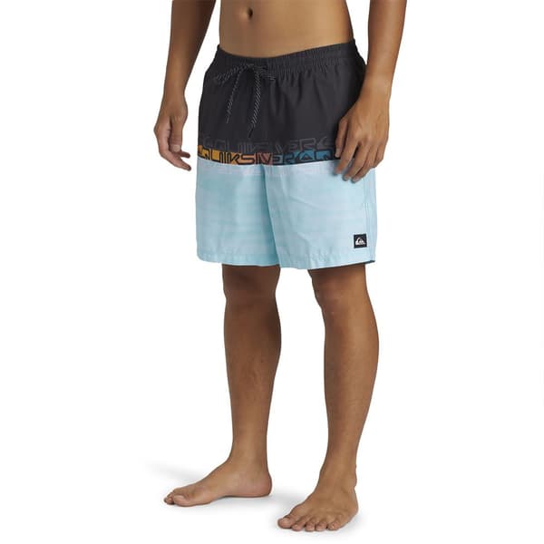 Quiksilver Uimahousut Wordblock 17´´ Sininen S Mies