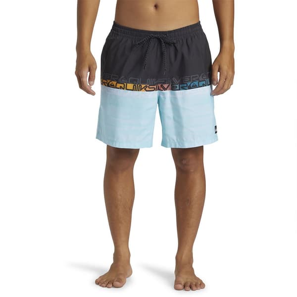 Quiksilver Uimahousut Wordblock 17´´ Sininen S Mies