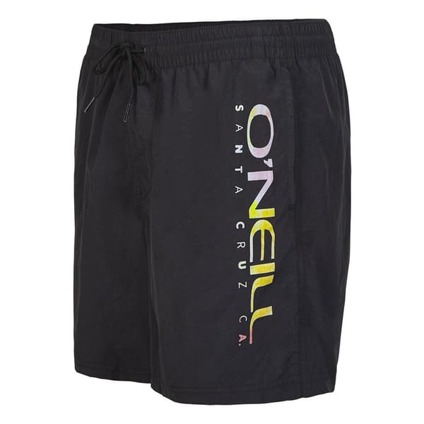 O´neill Uimahousut Cali Melted Print 16´´ Musta M Mies