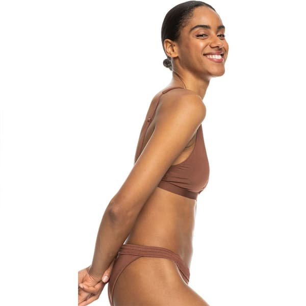 Roxy Bikinitop Silky Island Brun S Kvinde