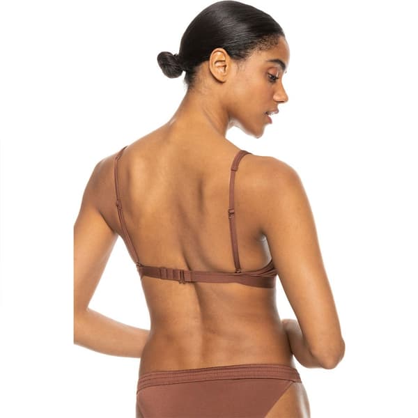 Roxy Bikinitop Silky Island Brun S Kvinde