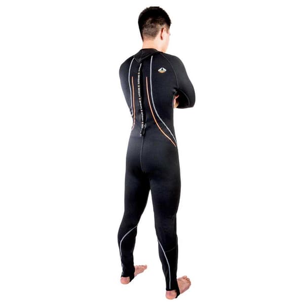 Lavacore Takana Vetoketjullinen Puku Musta 4XL
