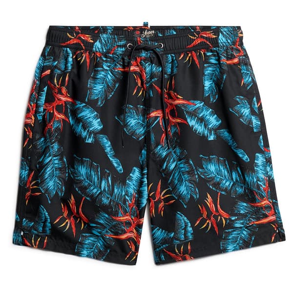 Superdry Badbyxor Hawaiian Print 17´´ Flerfärgad S Man