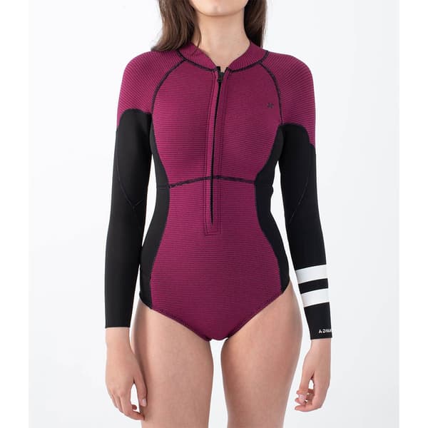 Hurley Langærmet Body Rashguard Advant Texture 2/2 Mm 10