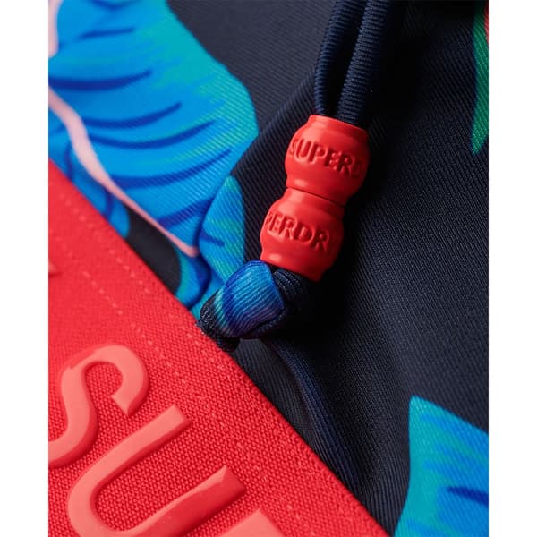Superdry Bikinitopp Logo Triangle Flerfärgad S Kvinna