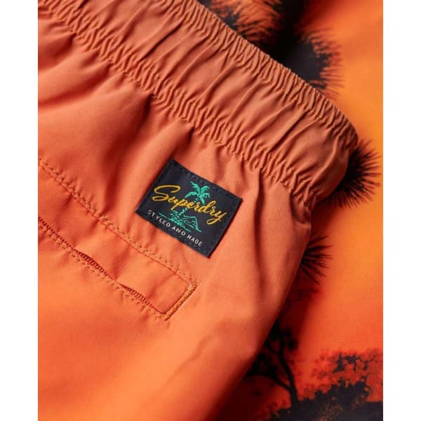 Superdry Svømmeshorts Photographic 17´´ Orange L Mand