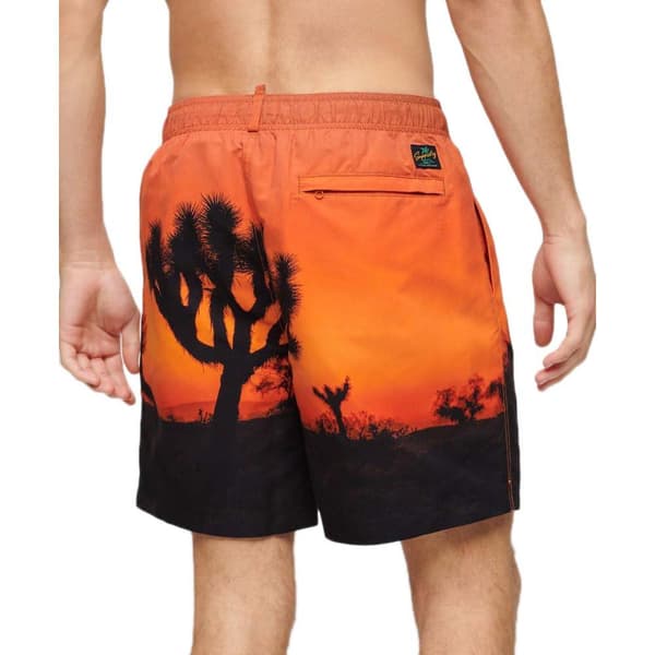 Superdry Svømmeshorts Photographic 17´´ Orange L Mand