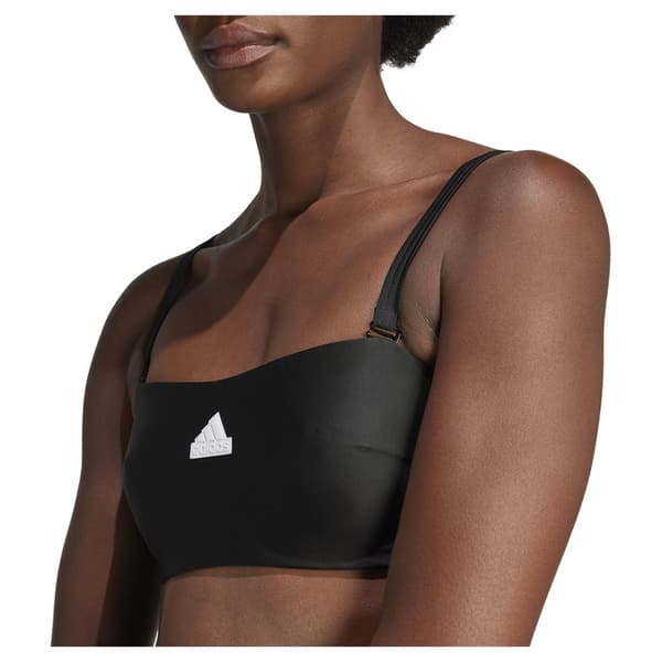 Adidas Bikinitopp Icon Ban Svart 36 Kvinna
