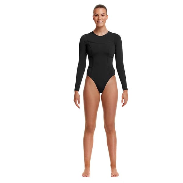 Funkita Badedragt Life Flyer Long Sort AUS 12 Kvinde