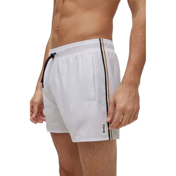 Boss Svømmeshorts Iconic 10239741 01 Hvid M Mand