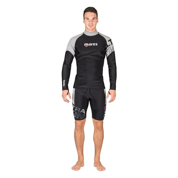 Mares Långärmad T-shirt Ultra Skin Svart 3XL