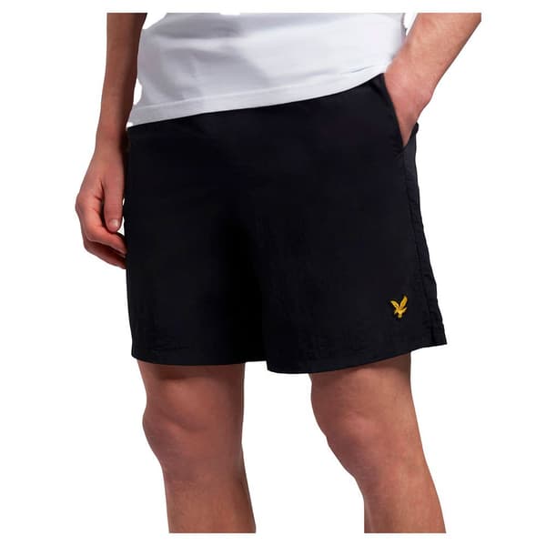 Lyle & Scott Plain Uimahousut Musta M Mies