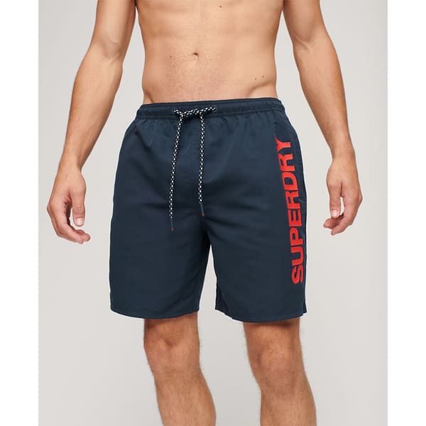 Superdry Badbyxor Sport Graphic 17´´ Blå M Man
