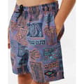 Miniatyrbillede 4 af 5: Rip Curl Svømmeshorts Lost Islands Tile Volley Flerfarvet 8 Years Dreng