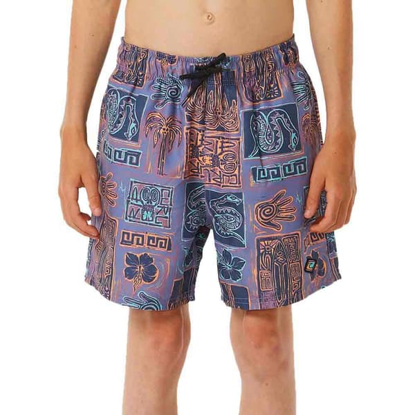 Rip Curl Svømmeshorts Lost Islands Tile Volley Flerfarvet 8 Years Dreng