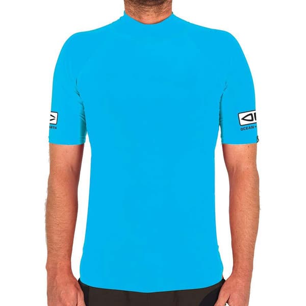 Ocean & Earth Kortärmad Rashguard Comp Blå 2XL