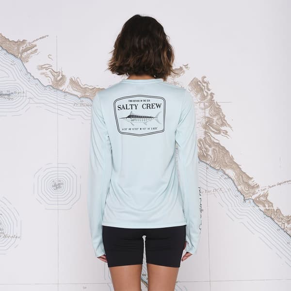 Salty Crew Stealth Pinnacle Crew Långärmad Rashguard  XS