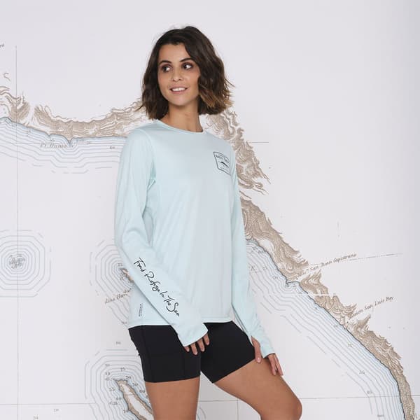 Salty Crew Stealth Pinnacle Crew Långärmad Rashguard  XS
