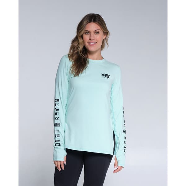 Salty Crew Thrill Seekers Crew Sunshirt Uv-skyddande Långärmad T-shirt  S
