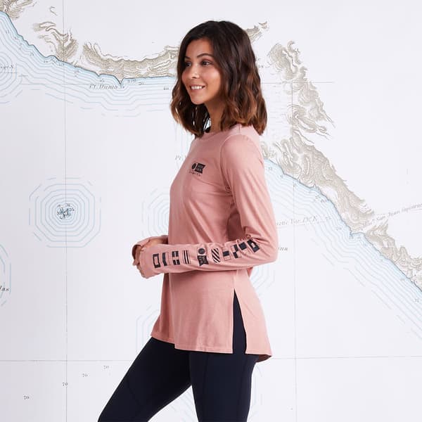 Salty Crew Thrill Seekers Crew Sunshirt Uv-skyddande Långärmad T-shirt  XS