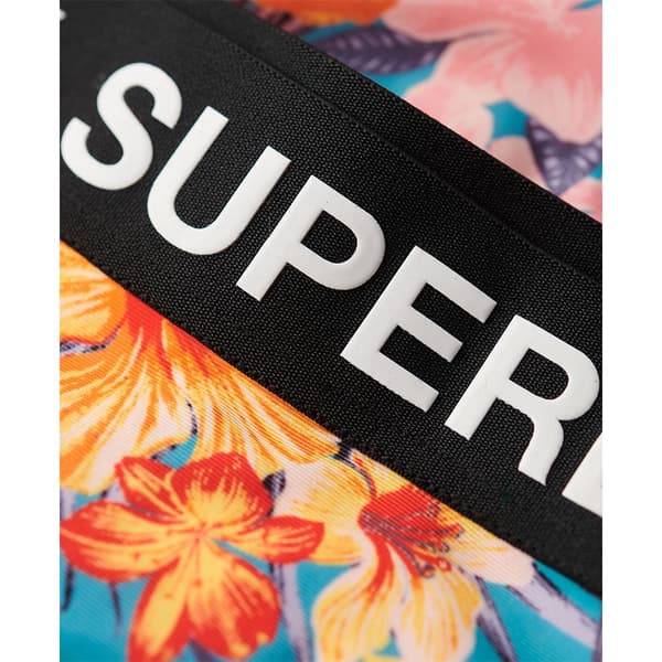 Superdry Bikini Underdel Logo Classic Flerfärgad M Kvinna