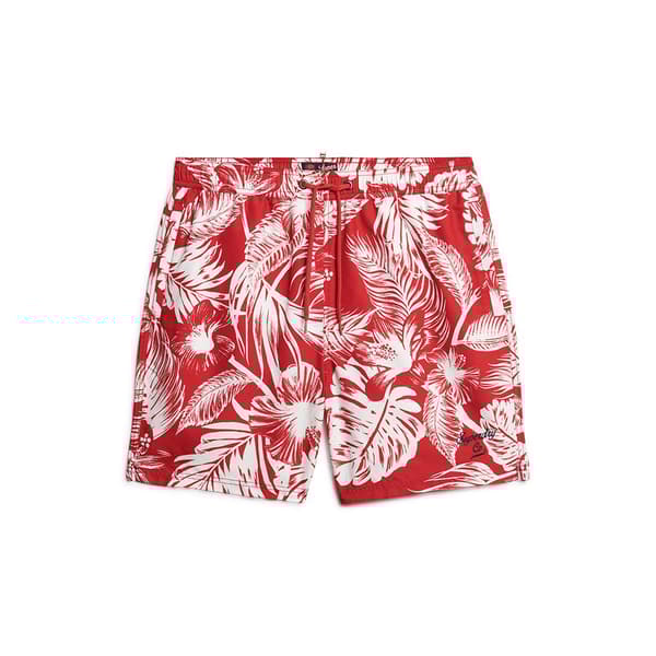 Superdry Badbyxor Hawaiian Print 17´´ Röd XL Man