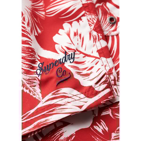 Superdry Badbyxor Hawaiian Print 17´´ Röd XL Man