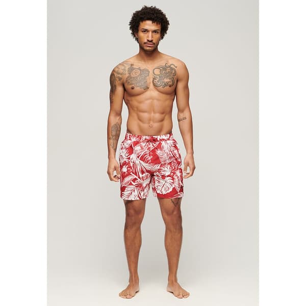 Superdry Badbyxor Hawaiian Print 17´´ Röd XL Man