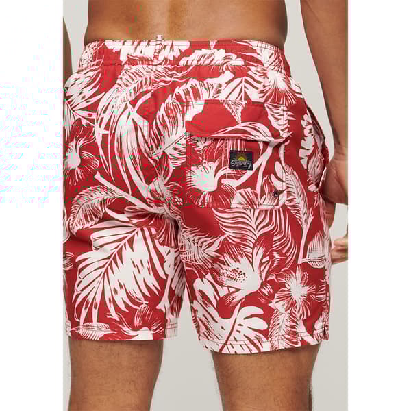Superdry Badbyxor Hawaiian Print 17´´ Röd XL Man
