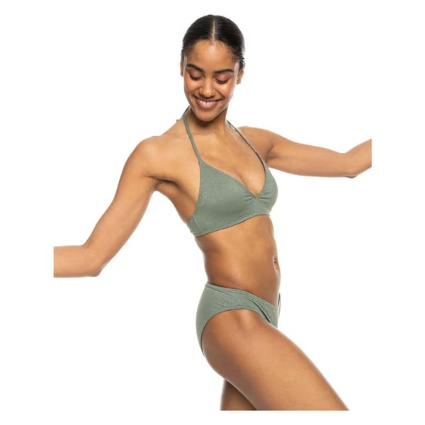 Roxy Shiny Wave Bikini Vihreä L Nainen