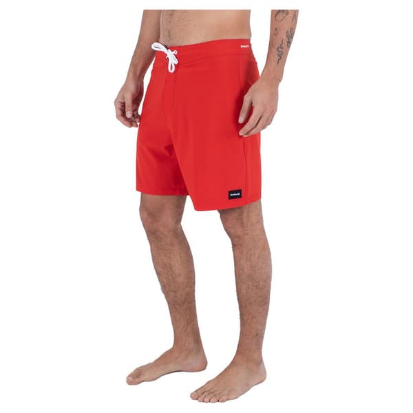 Hurley Phantom-eco Oao Solid 18´´ Badebukser Rød 34 Mand