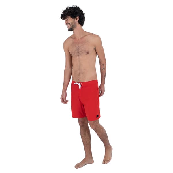 Hurley Phantom-eco Oao Solid 18´´ Badebukser Rød 34 Mand