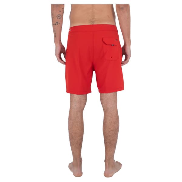 Hurley Phantom-eco Oao Solid 18´´ Badebukser Rød 34 Mand
